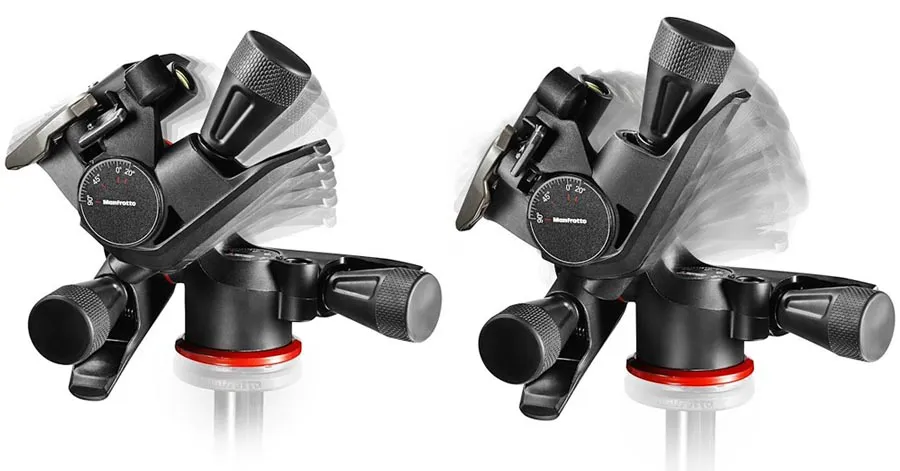 Głowica Manfrotto MHXPRO-3WG z przekładnią zębatą, płytka Q2